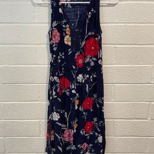 Lace and Mesh shirt floral dress